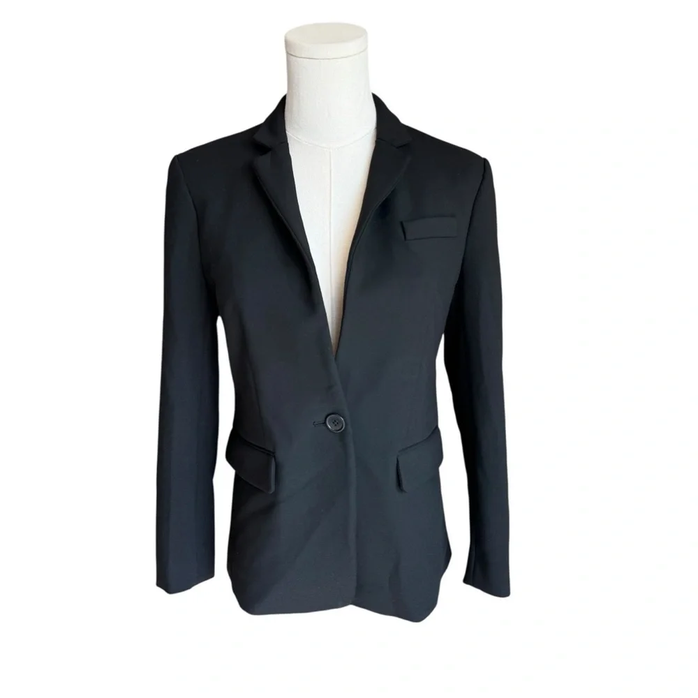 J.Crew - Regent Blazer Black Size 2P Petite